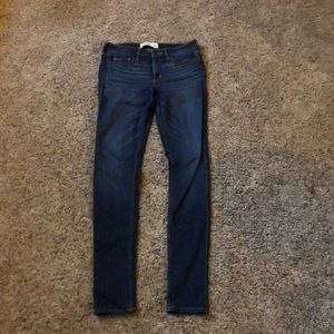Abercrombie & Fitch 6 long super skinny jeans